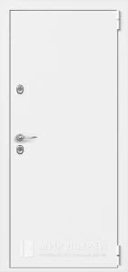 Светлая входная дверь №26 внешняя - фото