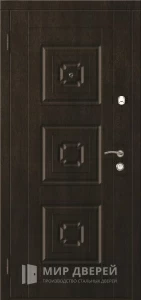 Входная железная дверь №59 внутренняя - фото