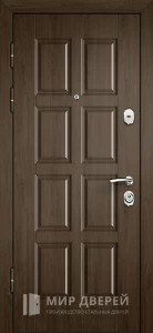 Красивая входная дверь в баню №6 внутренняя - фото