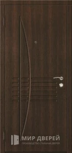 Дверь входная металлическая три контура №9 внутренняя - фото