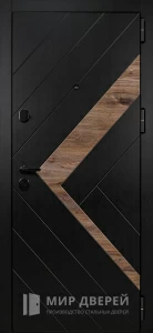 Стальная дверь в квартиру входная №2 внешняя - фото