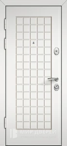 Входная дверь в квартиру светлая №25 внутренняя - фото