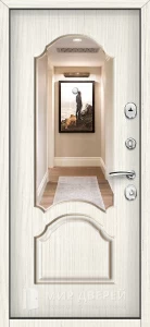 Дверь металлическая светлая №21 внутренняя - фото