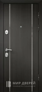 Входная дверь Венге №16 внешняя - фото