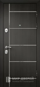 Входная металлическая квартирная дверь №10 внешняя - фото