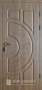 Уличная дверь с МДФ винорит №32 внешняя - фото