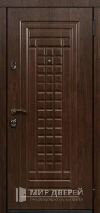 Стальная дверь с панелью в хрущевку №28 внешняя - фото