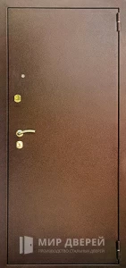 Входная дверь для дачи эконом класса №4 внешняя - фото