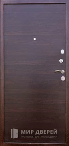 Дешевая металлическая дверь для дачи №1 внутренняя - фото