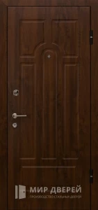 Железная квартирная дверь входная №27 внешняя - фото