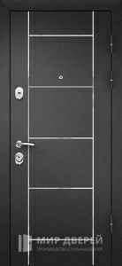 Дверь внешняя стальная с глазком №27 внешняя - фото